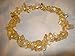 1pc Natural Citrine Crystal Healing Chip Gemstone 7 Inch Stretch Bracelet.