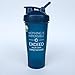 GOMOYO Exceed Expectations on BlenderBottle Brand Classic Shaker Cup, 28oz Capacity, Includes BlenderBall Whisk (Navy - 28oz)
