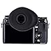 JJC Enlarged Soft Oval Shape Eyecup Eyepiece Eyeshade for Fujifilm Fuji X-T3 X-T2 X-T1 X-H1 GFX 50S (EVF-GFX1) Camera Viewfinder, Replacement for Fuji Eye Cup EC-XH W EC-GFX EC-XT L EC-XT M EC-XT S