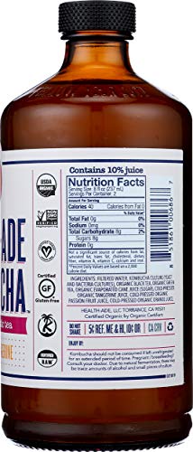 Health Ade Passion Tangerine Kombucha - Image 6