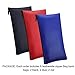WXJ13 6 Pcs Deposit Bank Bag Leatherette Securit Bank Deposit Bag Securit Check Wallet Utility Zipper Coin Bag 11 x 6 Inches 3 Colors