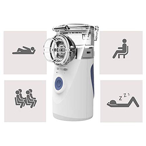 Alician Portable Ultrasonic Atomizer Mini Handheld Inhaler Facial Humidifier Noiseless Inhaler Machine Electronic Accessories - Thumbnail 6