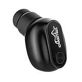 Wireless Earbud, AairHut A1 Mini Bluetooth 4.2 Wireless In Ear Car Headphone with 8-Hr Talking Time for iPhone and Android Devices (One Pcs, Two Chargers)