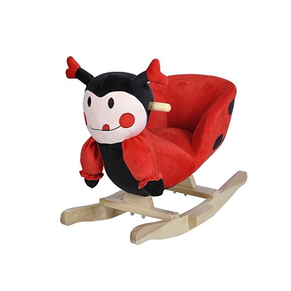 Knorrtoys 40480 - Schaukeltier Ladybug Selma mit Sound