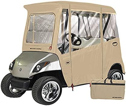 Greenline 2 Passenger Yamaha Drive Golf Cart Enclosure by Eevelle, Heavy Duty Vinyl Backed 300D Greenline 2 Passenger Yamaha Drive Golf Cart Enclosure by Eevelle, Heavy Duty Vinyl Backed 300D