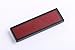 LED Name Tag, MECO Name Badge Rechargeable Pin Magenta Price Tag Reusable Business Card Screen with 4812 Pixels Programming Scrolling for Restaurant Shop Party Bar Exhibition (Windows Only)- Red