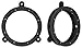 Rear Door Speaker Adapter Spacer Rings Fits 2008-2014 Subaru Impreza - SAK032_55-1 Pair