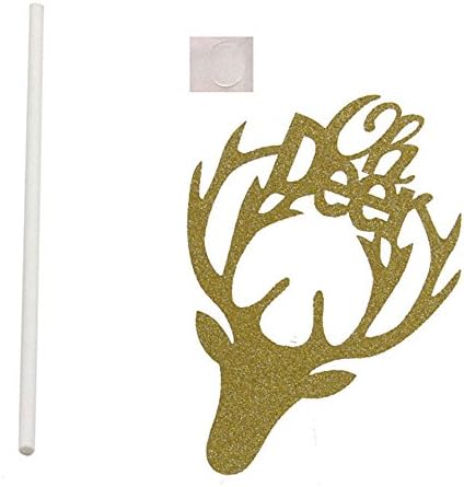 Xander Christmas Cake Topper Decorations, Cake Topper Letter Merry Christmas Cake Decorations (Gold-3)