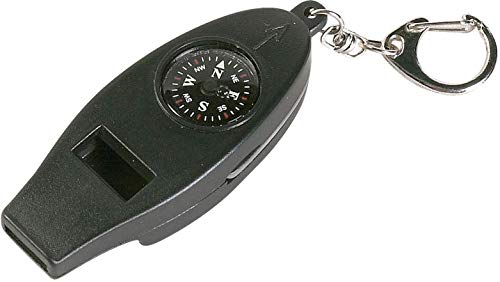 Cao Unisex Adult's Compass Hiking Whistles Combined, 2 x 8.2 x 3 cm