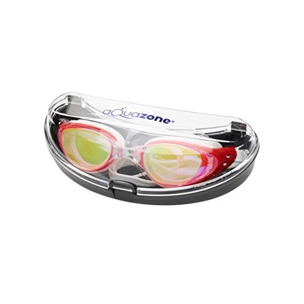 Aquazone Adjustable Swimming Goggles AntiFog Men, Women, Youth Swim