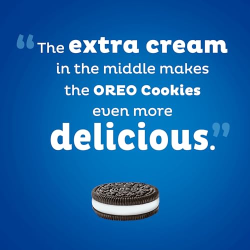 OREO MEGA STUF CHOCOLATE SANDWICH COOKIES, PARTY SIZE, 1 LB 9.35 OZ