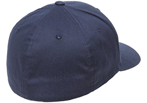 Premium Original Flexfit V-Flexfit Cotton Twill Fitted Hat 5001 Small/Medium Navy