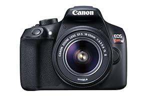 Canon EOS Rebel T6 Digital SLR Camera Kit with EF-S 18-55mm f/3.5-5.6 IS II Lens (Black)