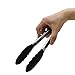 Chef Tongs, Amado 12 Inches and 9 Inches Stainless Steel Kitchen Tongs Steak Tongs with Silicone Tip and Locking Clip