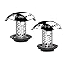 Uxoz 2 Pack Drain Hair Catcher,Stainless Steel Sink Drain Protector, Anti-Rust and No Mold, Durable Use, Match Drain Sizes from 1'' to 1.42''