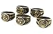 NuoYa001 NEW 10xPCS Naruto Black Akatsuki Ring Set Sasori Itachi Hidan Deidara