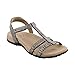 Taos Footwear Women's Award Pewter Sandal 8 B (M) US