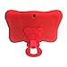 Contixo Multi-Angle Plastics Stand for Tablets, e-Readers and Smartphones, Compatible with Contixo Kids Tablet, Dragon Touch Kids tablet, Fire Kids Tablet, i-Blason Kids Tablet and More (Red)