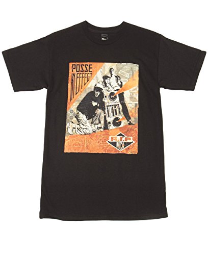 Obey: RIP MCA Beastie Boys Shirt - Black (XX-Large)