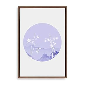 Framed Circular Pattern Home Artwork for Living Room Bedroom
