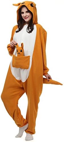 Iyufisha Adult Sleepwear Unisex Onesies Pajamas Kigurumi Animal Cosplay Costume (M(for Height63"-67"))