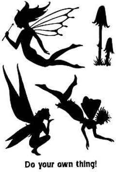 Lindsay Mason DesignsA6 Lindsay Mason Fairy Silhouette Clear Stamp