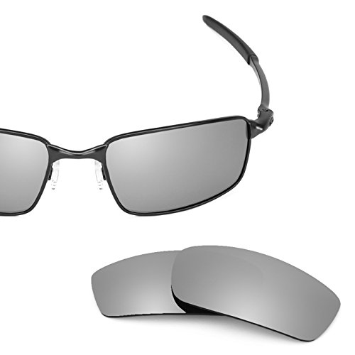Revant Polarized Replacement Lenses for Oakley Square Wire New (2006) Elite Titanium MirrorShield