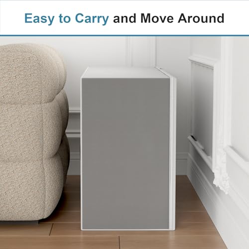 Slufra 6 Inch Folding Mattress Queen Size, Memory Foam Mattress with Removable Cover, Portable Floor Bed for Sleepovers and Camping, High-Density Support, 78"X 58"X6", White