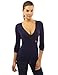 PattyBoutik Women's V Neck Buckle Sweater