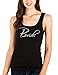 Bridal Party Bridesmaid Rhinestone Cotton Spandex Tank Top