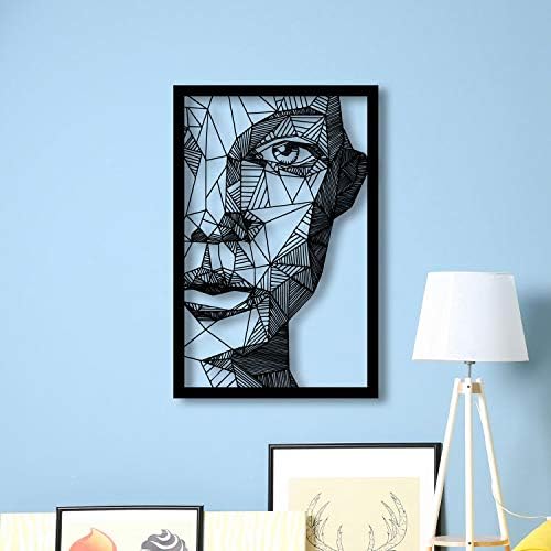Amazon Com Tubibu Woman Face Wall Mount Metal Sculpture Wall