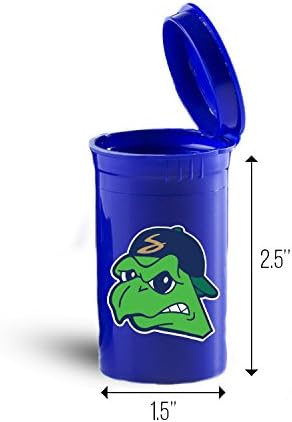 Beloit Snappers MiLB Pocket Size Pill And Vitamin Container ID 2462B