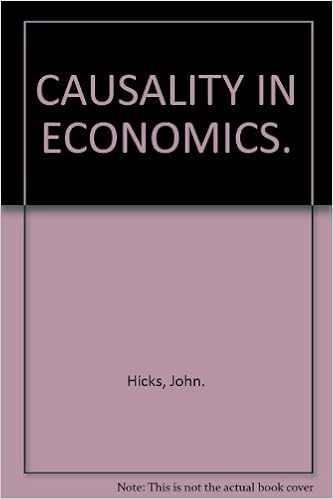 Causality In Economics Hicks John 9780708113660 Amazon Com Books