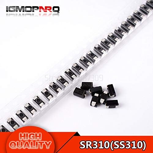 Laliva 100PCS SS310 SMD SR310 DO-214AC SMA Schottky Barrier Rectifier Diode 3A 100V