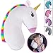 Travel Pets Unicorn Seat Belt Pillow (White)