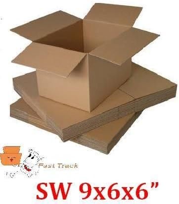 10 x 9"x6"x6" CARDBOARD RECTANGLE MAILING BOXES 9x6x6"