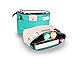 Holly LifePro Premium Two-Side Use Handbag Organizer With YKK Zipper - Perfect Purse Organizer to Keep Everything Neat & in Style, Green/Brown