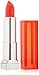Maybelline New York Color Sensational Vivids Lipcolor, Vibrant Mandarin, 0.15 Ounce