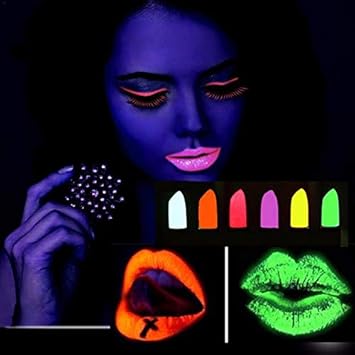 neon lipstick