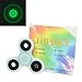 JINSEY Glow in The Dark Tri-Spinner Fidget Toy, Fluorescence