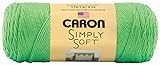 Caron Simply Soft Solids Yarn, 6 Ounce, Neon Green, Single Ball