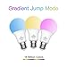 Magic Hue Bluetooth Mesh Multicolor Light Bulbs, No Hub Required, Suitable for Household Lighting (Hub Required for Working with Alexa and Google Assistant, Hub Will be Ready Soon and Sold Separately)