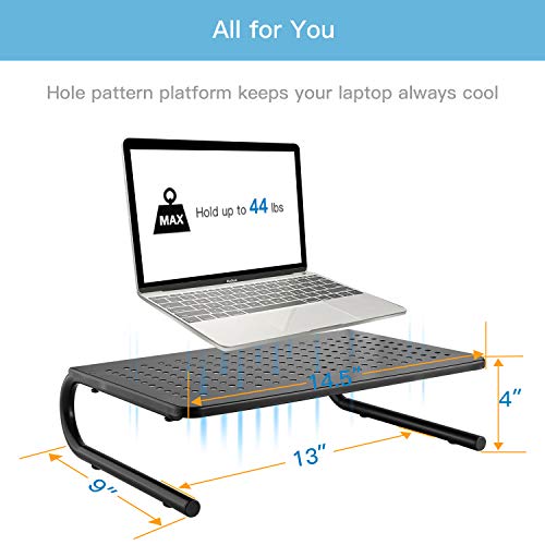 1 Monitor+Vented+Computer+Printer+Platform