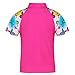 TFJH E Girls Swimsuit UPF 50+ UV Two Piece Swimwear Butterflys Short 7-8 Years 8A
