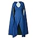 Angelaicos Womens Top Design Cosplay Show Costume Dress Cloak (M)