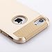 technext020 iPhone 7 Gold Case/iPhone 8 Gold Case, Tough Gel Armor Cover for iPhone 7 / iPhone 8 Protective Bumper Hybrid Hard Plastic and Soft Silicone Case for Apple iPhone 7 / iPhone 8 Gold