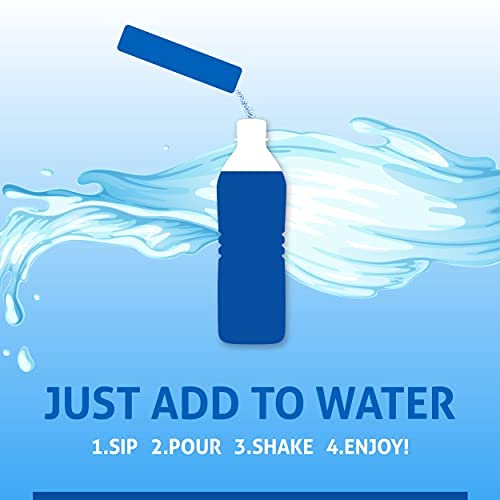 Wyler's Light Island Punch, Blue Ocean Breeze, 10 CT (Pack 12