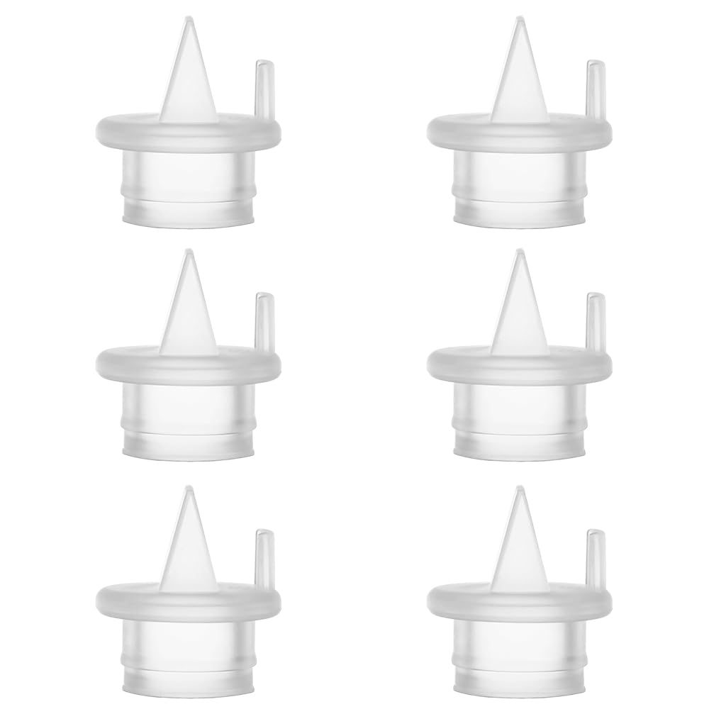 Photo 1 of 6pcs Duckbill Valves Compatible with Zomee Z1/Z2/BabyBuddha/NCVI 8782/8780/Motif Twist Breast Pump Replacement Pump Accessories