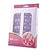 ReNext 10pcs Durable Reusable Plastic Nail Art Polish Soak Off Remover Wrap Cleaner Clip Cap Tool (Purple)