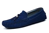 CIROHUNER Men's Casual Suede Loafers Slip-on Driving Shoes